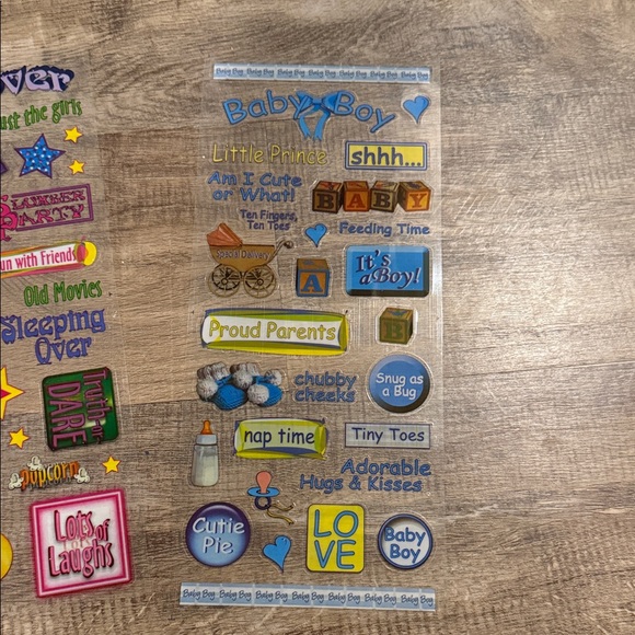 Assorted Colorful Sticker Collection - Picture 5 of 8